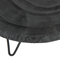 Hello Honey® Decorative Paulownia Wood Pedestal