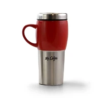 Mr. Coffee Traverse 16oz. Stainless Steel & Ceramic Travel Mugs, 3ct.