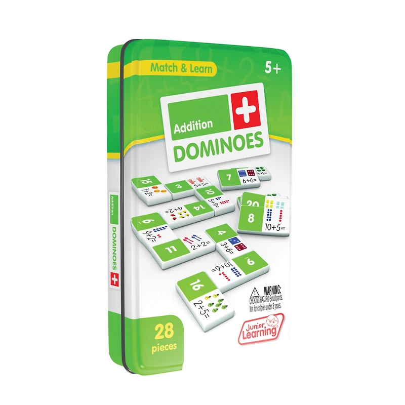 Junior Learning® Match & Learn Addition Dominoes