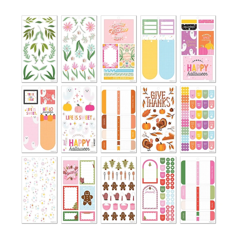 The Big Happy Planner® Seasons of Joy Sticker Book