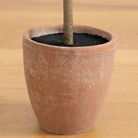 6ft. Giant Leaf Fiddle Leaf Fig Tree in Decorative Planter with Real Touch Leaves