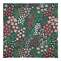 Floral Pattern 10" x 10" Cotton Twill Napkin