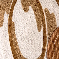 Glitzhome® Cotton Embroidered Pumpkin Pillow Cover