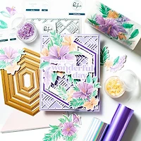 Pinkfresh Studio Hibiscus Washi Tape