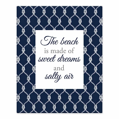 The Beach, Sweet Dreams & Salty Air Nautical Tabletop Décor