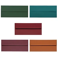 JAM Paper 9.5" x 4.125" Assorted Business Premium Envelopes, 125ct.