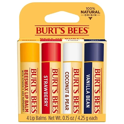 Burt's Bees® Best of Burt's Lip Balm, 4ct.