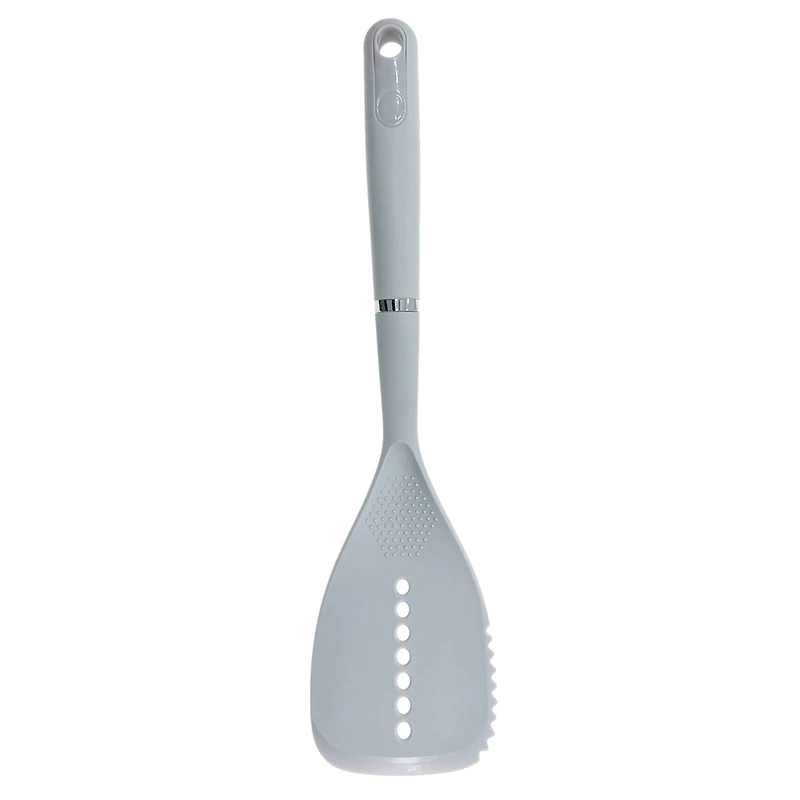 14" White Slotted Turner by Makery™