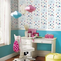 RoomMates Trolls Clouds Peel & Stick Wallpaper