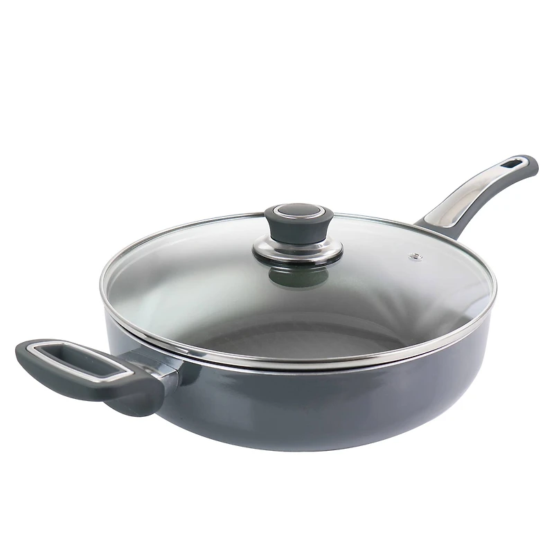 Oster 3.5qt. Aluminum Sauté Pan with Lid