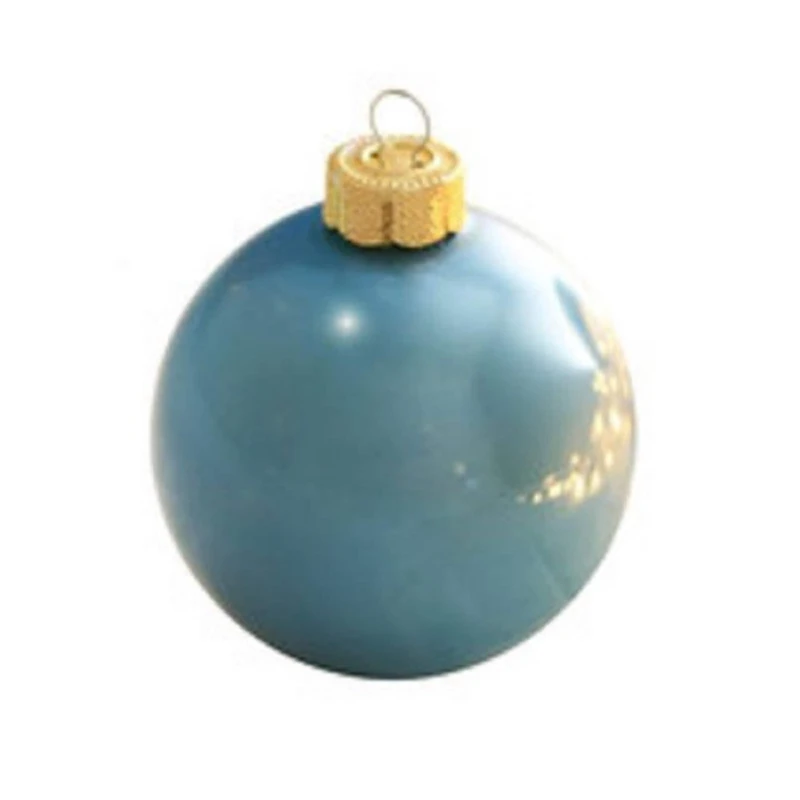 Whitehurst 40 Pack 1.25" Pearl Glass Ball Ornaments