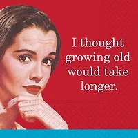 JAM Paper Growing Old Cocktail Napkins, 40ct.