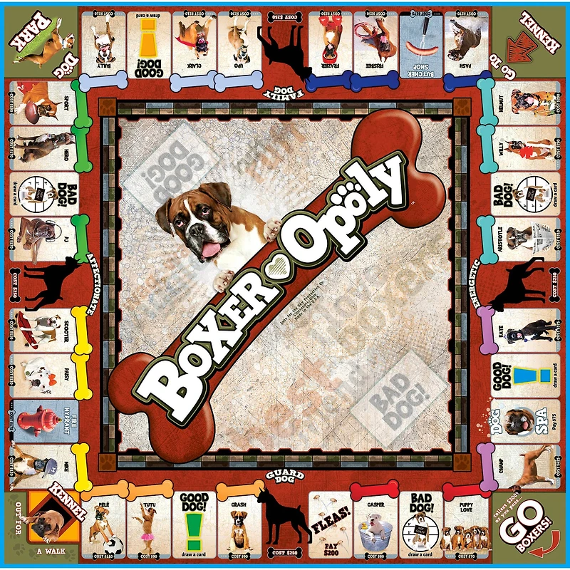 Late For The Sky Boxer-Opoly™ Board Game