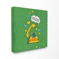 Stupell Industries Make My Day Canvas Wall Art