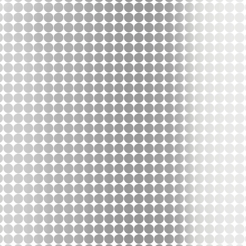 Cricut® Premium Vinyl™ Silver Metallic Mosaic Circles