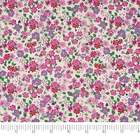 SINGER Spring Purple Floral Cotton Fabric Bundle
