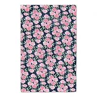 Sweet Florals on Navy 16" x 25" Towel Set