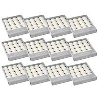 12 Packs: 40 ct. (240 total) Basic Elements™ White Floating Candles Value Pack by Ashland®