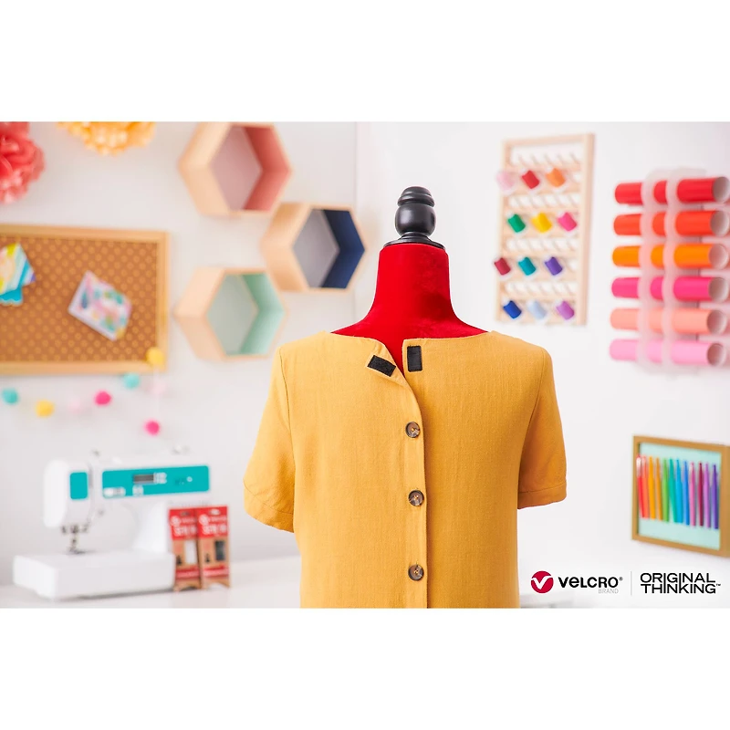 VELCRO® Brand Black Sew On Tape