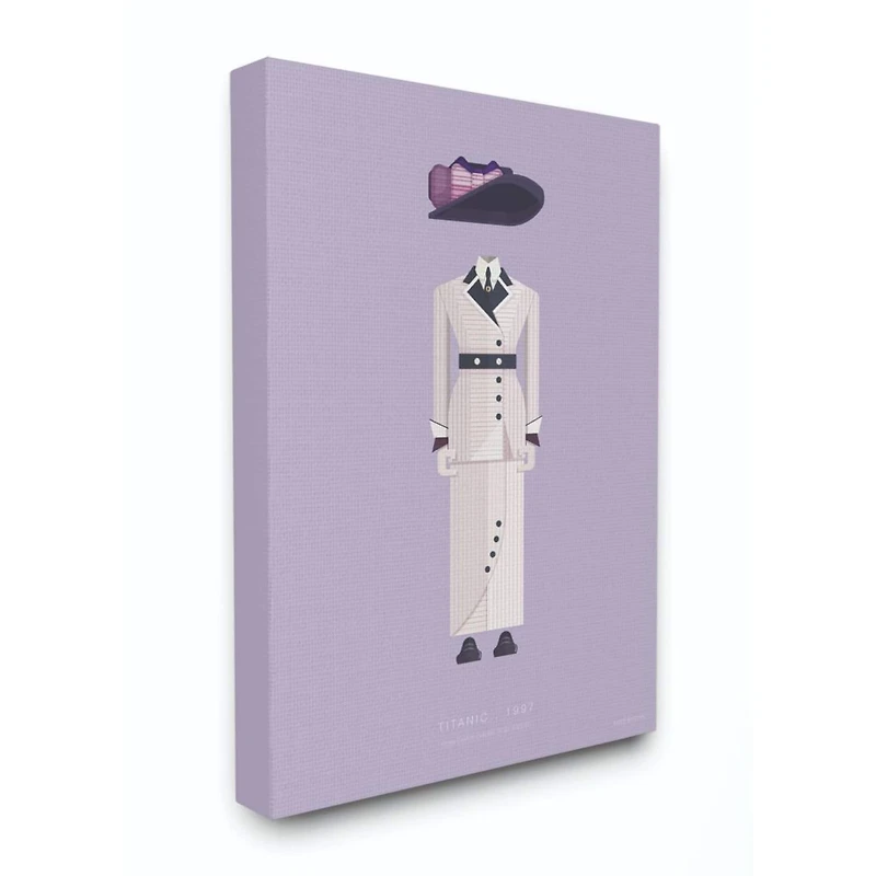 Stupell Industries Titanic Fashion Design Wall Accent