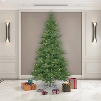 9ft. Unlit Mixed Country Pine Slim Artificial Christmas Tree