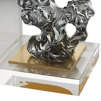 6" Clear Glass Decorative Bookends, 2ct.