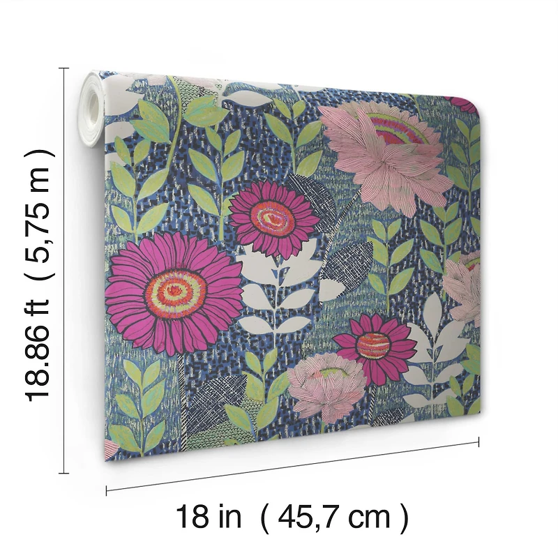 RoomMates Tamara Day Botanical Garden Peel & Stick Wallpaper