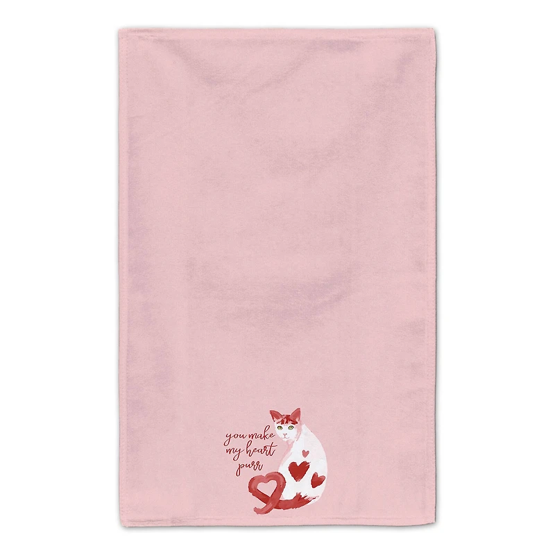 You Make My Heart Purr Tea Towel Set