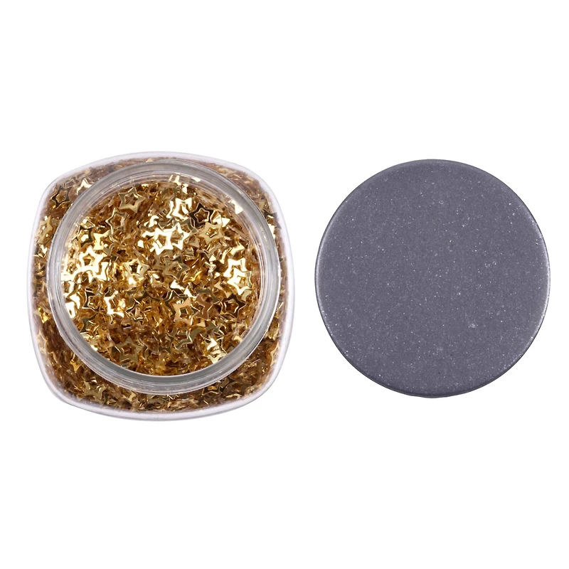 12 Pack: Gold Stars Glitter by Recollections™