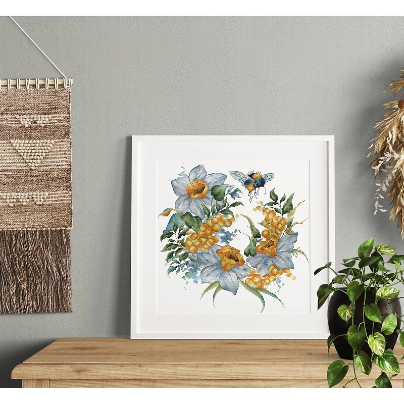 Luca-S Honey Afternoon Counted Cross-Stitch Kit