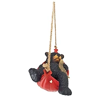 Design Toscano 10" Summer Snooze Black Bear Statue