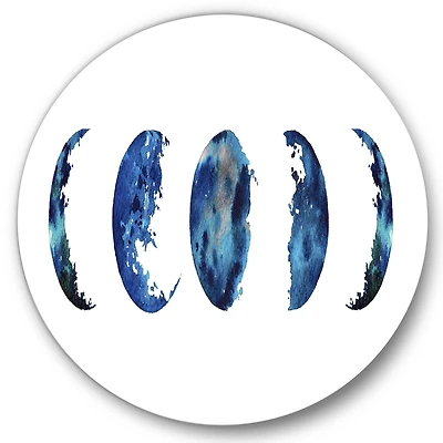 Designart - Blue Moon Phases