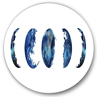 Designart - Blue Moon Phases