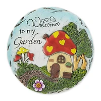 9.75" Welcome To My Garden Stepping Stone