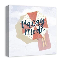 Vacay Mode Canvas Wall Art