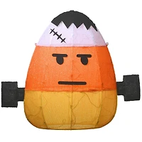 24" Pre-Lit Candy Corn Frankenstein
