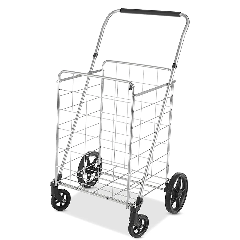 Whitmor Silver Adjustable Utility Cart