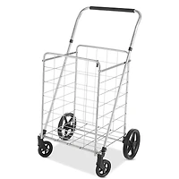 Whitmor Silver Adjustable Utility Cart