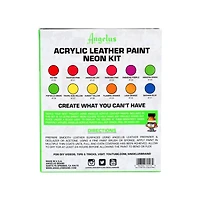 12 Packs: 12 ct. (144 total) Angelus® Neon Acrylic Leather Paint Kit