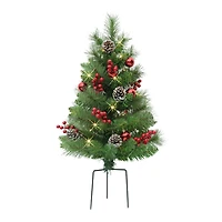 30" Pre-Lit LED Urn Filler with Battery-Operated Timer, 2ct.