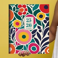 TF Publishing 2025-2026 Charming Flowers Large Monthly Planner