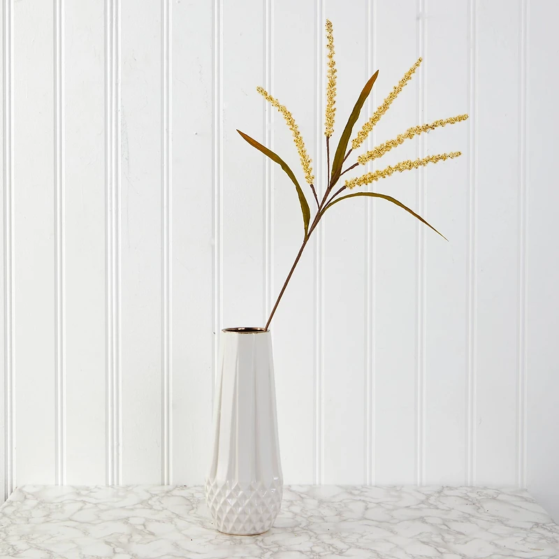 30" Cream Wheat Harvest Spray, 12ct.