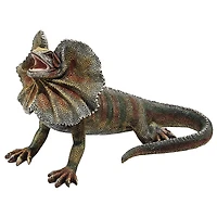 Design Toscano 13" Frilled-Neck Lizard Statue