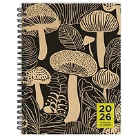 2026 Mushroom Medium Weekly Monthly Planner