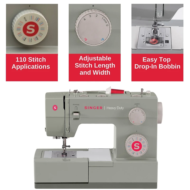 SINGER® HD4452 Heavy Duty Sewing Machine