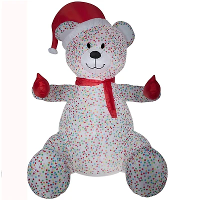 Airblown® Animated Hugging Candy Sprinkles Bear