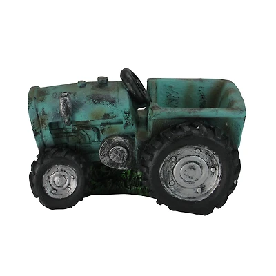 12.25" Distressed Tractor Patio Planter
