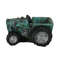 12.25" Distressed Tractor Patio Planter