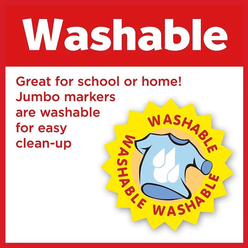 Faber-Castell DuoTip Washable Markers, 12ct.