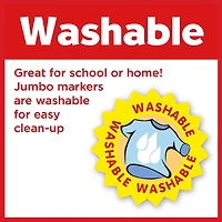 Faber-Castell DuoTip Washable Markers, 12ct.